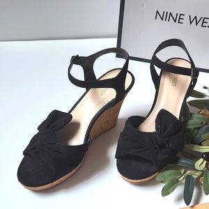 Black platform Sandlals